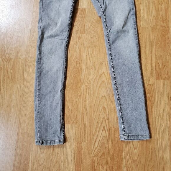 Topman Gray Stretch Skinny Jean Sz32/32 fits like 30/30 - Picture 4 of 13